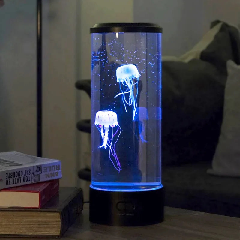 AquaGlow Jellyfish Lamp